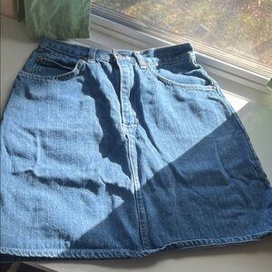 Vintage Denim Skirt
